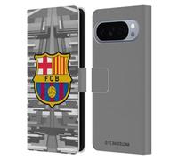 Head Case Designs Licenza Ufficiale FC Barcelona Fuori Casa Portiere 2019/20 Kit Cresta Custodia Portafoglio in Pelle Compatibile con Google Pixel 10 Pro XL