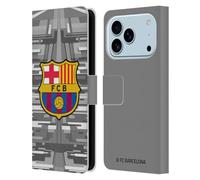 Head Case Designs Licenza Ufficiale FC Barcelona Fuori Casa Portiere 2019/20 Kit Cresta Custodia Portafoglio in Pelle Compatibile con Apple iPhone 17 PRO