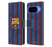 Head Case Designs Licenza Ufficiale FC Barcelona Home 2022/23 Kit Crest Custodia Portafoglio in Pelle Compatibile con Google Pixel 10