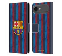 Head Case Designs Licenza Ufficiale FC Barcelona Home 2022/23 Kit Crest Custodia Portafoglio in Pelle Compatibile con Apple iPhone 17 Air