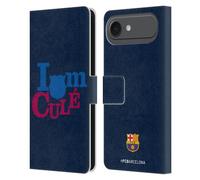 Head Case Designs Licenza Ufficiale FC Barcelona I'm A Cule CAMPIONS Custodia Portafoglio in Pelle Compatibile con Apple iPhone 17 Air