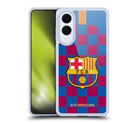 Head Case Designs Licenza Ufficiale FC Barcelona in casa 2019/20 Kit Cresta Custodia in Gel [Protezione di Grado Militare] Compatibile con Samsung Galaxy S25 Edge
