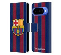 Head Case Designs Licenza Ufficiale FC Barcelona In Casa 2020/21 Kit Crest Custodia Portafoglio in Pelle Compatibile con Google Pixel 10