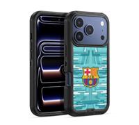 Head Case Designs Licenza Ufficiale FC Barcelona In casa Portiere 2019/20 Kit Cresta Custodia Antiurto Ultra Blindata compatibile con Apple iPhone 17 Pro Max