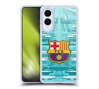 Head Case Designs Licenza Ufficiale FC Barcelona in casa Portiere 2019/20 Kit Cresta Custodia in Gel [Protezione di Grado Militare] Compatibile con Samsung Galaxy S25 Edge