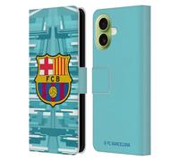 Head Case Designs Licenza Ufficiale FC Barcelona in casa Portiere 2019/20 Kit Cresta Custodia Portafoglio in Pelle Compatibile con Apple iPhone 17