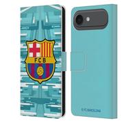 Head Case Designs Licenza Ufficiale FC Barcelona in casa Portiere 2019/20 Kit Cresta Custodia Portafoglio in Pelle Compatibile con Apple iPhone 17 Air