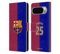 Head Case Designs Licenza Ufficiale FC Barcelona Kit Per La Casa Campioni della Coppa di Spagna 2025 Custodia Portafoglio in Pelle Compatibile con Google Pixel 10 Pro XL