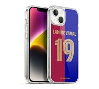 Head Case Designs Licenza Ufficiale FC Barcelona Lamine Yamal 2024/25 Giocatori Home Kit Custodia in Gel [Protezione di Grado Militare] Compatibile con Apple iPhone 14 Plus E Compatibile con MagSafe