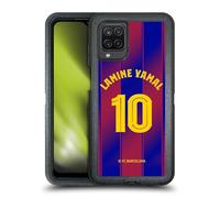 Head Case Designs Licenza Ufficiale FC Barcelona Lamine?Yamal 2025/26 Giocatori Home Kit Custodia Antiurto Ultra Blindata Compatibile con Samsung Galaxy A12 (2020)
