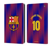 Head Case Designs Licenza Ufficiale FC Barcelona Lamine?Yamal 2025/26 Giocatori Home Kit Custodia Portafoglio in Pelle Compatibile con Fire HD 8/Fire HD 8 Plus 2020
