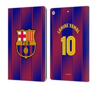 Head Case Designs Licenza Ufficiale FC Barcelona Lamine?Yamal 2025/26 Giocatori Home Kit Custodia Portafoglio in Pelle Compatibile con Apple iPad 10.2 2019/2020/2021
