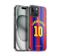 Head Case Designs Licenza Ufficiale FC Barcelona Lamine Yamal 2026/27 Kit Casa Giocatori Custodia in Gel [Protezione di Grado Militare] Compatibile Con Apple iPhone 15 E Compatibile Con MagSafe