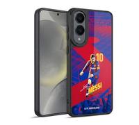 Head Case Designs Licenza Ufficiale FC Barcelona Lionel Messi 2020/21 Prima Squadra Gruppo 1 Cover in Gel Rinforzata [Protezione di Grado Militare] Compatibile con Samsung Galaxy S25 Edge