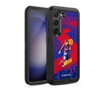 Head Case Designs Licenza Ufficiale FC Barcelona Lionel Messi 2020/21 Prima Squadra Gruppo 1 Custodia Antiurto Ultra Blindata Compatibile con Samsung Galaxy S23 5G