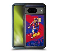 Head Case Designs Licenza Ufficiale FC Barcelona Lionel Messi 2020/21 Prima Squadra Gruppo 1 Custodia Antiurto Ultra Blindata Compatibile con Google Pixel 8
