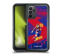 Head Case Designs Licenza Ufficiale FC Barcelona Lionel Messi 2020/21 Prima Squadra Gruppo 1 Custodia Antiurto Ultra Blindata Compatibile con Samsung Galaxy A23 / 5G (2022)