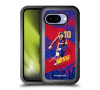Head Case Designs Licenza Ufficiale FC Barcelona Lionel Messi 2020/21 Prima Squadra Gruppo 1 Custodia Antiurto Ultra Blindata Compatibile con Google Pixel 9A
