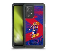 Head Case Designs Licenza Ufficiale FC Barcelona Lionel Messi 2020/21 Prima Squadra Gruppo 1 Custodia Antiurto Ultra Blindata Compatibile con Galaxy A52 / A52s / 5G (2021)