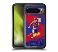 Head Case Designs Licenza Ufficiale FC Barcelona Lionel Messi 2020/21 Prima Squadra Gruppo 1 Custodia Antiurto Ultra Blindata Compatibile con Google Pixel 9 PRO XL