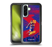 Head Case Designs Licenza Ufficiale FC Barcelona Lionel Messi 2020/21 Prima Squadra Gruppo 1 Custodia Antiurto Ultra Blindata Compatibile con Samsung Galaxy A36 5G