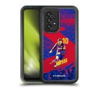 Head Case Designs Licenza Ufficiale FC Barcelona Lionel Messi 2020/21 Prima Squadra Gruppo 1 Custodia Antiurto Ultra Blindata Compatibile con Galaxy A33 5G (2022)