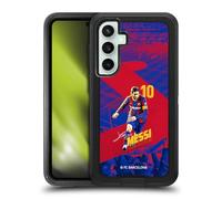 Head Case Designs Licenza Ufficiale FC Barcelona Lionel Messi 2020/21 Prima Squadra Gruppo 1 Custodia Antiurto Ultra Blindata Compatibile con Samsung Galaxy S23 Fe 5G