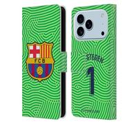 Head Case Designs Licenza Ufficiale FC Barcelona Marc-André TER Stegen 2020/21 Giocatori Home Kit Gruppo 1 Custodia Portafoglio in Pelle Compatibile con Apple iPhone 17 PRO