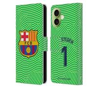 Head Case Designs Licenza Ufficiale FC Barcelona Marc-André TER Stegen 2020/21 Giocatori Home Kit Gruppo 1 Custodia Portafoglio in Pelle Compatibile con Apple iPhone 17