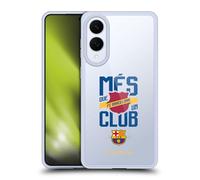 Head Case Designs Licenza Ufficiale FC Barcelona Més Que Un Club Culé Custodia in Gel [Protezione di Grado Militare] Compatibile con Samsung Galaxy S25 Edge