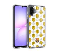 Head Case Designs Licenza Ufficiale FC Barcelona Modello Palla CAMPIONS Custodia in Gel [Protezione di Grado Militare] Compatibile con Samsung Galaxy A07 4G