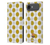 Head Case Designs Licenza Ufficiale FC Barcelona Modello Palla CAMPIONS Custodia Portafoglio in Pelle Compatibile con Apple iPhone 17 Air