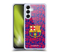 Head Case Designs Licenza Ufficiale FC Barcelona Motivo Grafica Custodia in Gel [Protezione di Grado Militare] Compatibile con Samsung Galaxy A16 5G