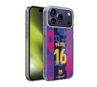 Head Case Designs Licenza Ufficiale FC Barcelona Pedri 2021/22 Giocatori Kit Third Gruppo 1 Custodia in Gel [Protezione di Grado Militare] Compatibile con Apple iPhone 17 PRO Max