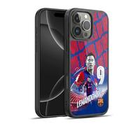 Head Case Designs Licenza Ufficiale FC Barcelona Robert Lewandowski 2023/24 Prima Squadra Cover in Gel Rinforzata [Protezione di Grado Militare] Compatibile con Apple iPhone 16 PRO Max