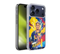 Head Case Designs Licenza Ufficiale FC Barcelona Ronald Araújo 2022/23 Prima Squadra Custodia in Gel [Protezione di Grado Militare] Compatibile con Apple iPhone 17 PRO