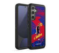 Head Case Designs Licenza Ufficiale FC Barcelona Sergio Roberto 2020/21 Prima Squadra Gruppo 1 Custodia Antiurto Ultra Blindata Compatibile con Samsung Galaxy S24 Fe