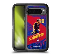 Head Case Designs Licenza Ufficiale FC Barcelona Sergio Roberto 2020/21 Prima Squadra Gruppo 1 Custodia Antiurto Ultra Blindata Compatibile con Google Pixel 9 PRO XL