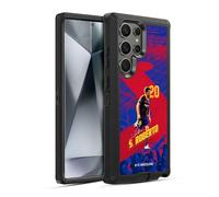 Head Case Designs Licenza Ufficiale FC Barcelona Sergio Roberto 2020/21 Prima Squadra Gruppo 1 Custodia Antiurto Ultra Blindata Compatibile con Samsung Galaxy S24 Ultra 5G