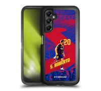 Head Case Designs Licenza Ufficiale FC Barcelona Sergio Roberto 2020/21 Prima Squadra Gruppo 1 Custodia Antiurto Ultra Blindata Compatibile con Samsung Galaxy A05s