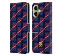 Head Case Designs Licenza Ufficiale FC Barcelona Som I Serem Culé Custodia Portafoglio in Pelle Compatibile con Apple iPhone 17