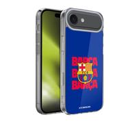 Head Case Designs Licenza Ufficiale FC Barcelona Stemma della Barca Grafica Custodia in Gel [Protezione di Grado Militare] Compatibile con Apple iPhone 17 Air