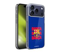 Head Case Designs Licenza Ufficiale FC Barcelona Stemma della Barca Grafica Custodia in Gel [Protezione di Grado Militare] Compatibile con Apple iPhone 17 PRO Max