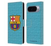Head Case Designs Licenza Ufficiale FC Barcelona Terza 2019/20 Kit Cresta Custodia Portafoglio in Pelle Compatibile con Google Pixel 10 Pro XL