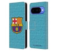 Head Case Designs Licenza Ufficiale FC Barcelona Terza 2019/20 Kit Cresta Custodia Portafoglio in Pelle Compatibile con Google Pixel 10