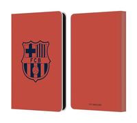 Head Case Designs Licenza Ufficiale FC Barcelona Terza Kit per Stemma 2025/26 Custodia Portafoglio in Pelle Compatibile con Amazon Kindle 11th Gen (2024)
