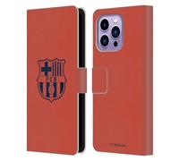 Head Case Designs Licenza Ufficiale FC Barcelona Terza Kit per Stemma 2025/26 Custodia Portafoglio in Pelle Compatibile con Apple iPhone 14 PRO Max