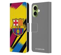 Head Case Designs Licenza Ufficiale FC Barcelona Terza Portiere 2019/20 Kit Cresta Custodia Portafoglio in Pelle Compatibile con Apple iPhone 17