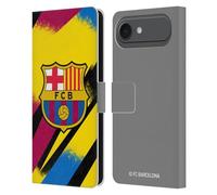 Head Case Designs Licenza Ufficiale FC Barcelona Terza Portiere 2019/20 Kit Cresta Custodia Portafoglio in Pelle Compatibile con Apple iPhone 17 Air