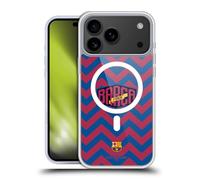 Head Case Designs Licenza Ufficiale FC Barcelona Zigzag FORCA Barca Custodia in Gel [Protezione di Grado Militare] Compatibile con Apple iPhone 17 PRO Max